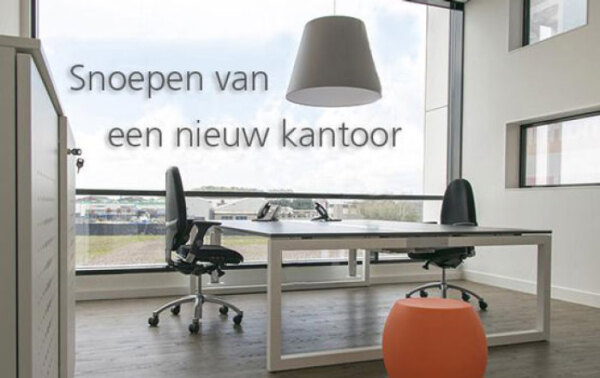 Snoepen van een nieuw kantoor image