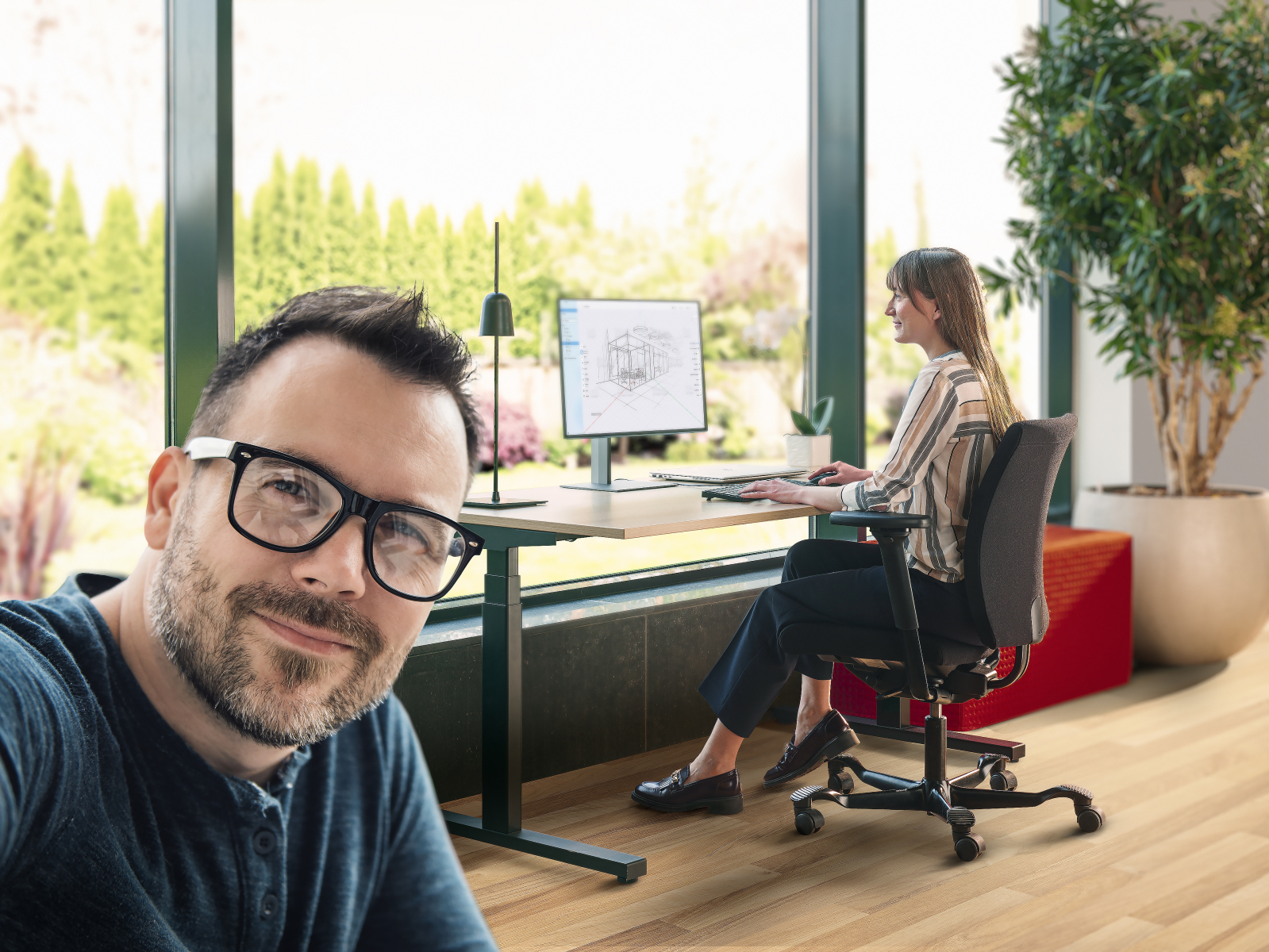 Pami Hag Creed ergonomische bureaustoel